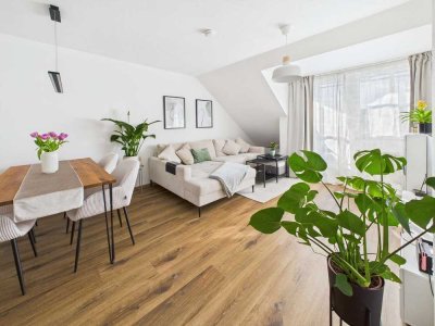 SITULI: Helle 3-Zimmer-Dachgeschosswohnung in Poing