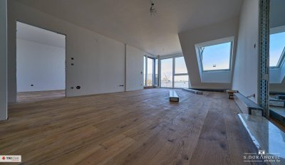 Bezugsfertig • 19 Eigentumswohnungen • Schlüsselfertig • Urban + Natur • 1220 Wien • Balkon / Terrasse / Loggia / Garten • 2–4 Zimmer •