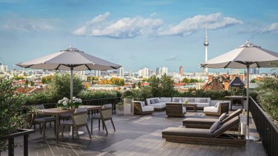 Luxuriöses Penthouse in exklusiver Lage über den Dächern Berlins !