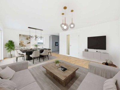 Traumhaftes & Zeitloses Reiheneckhaus mit Einbauküche, großen Garten und unverbaubaren Blick!