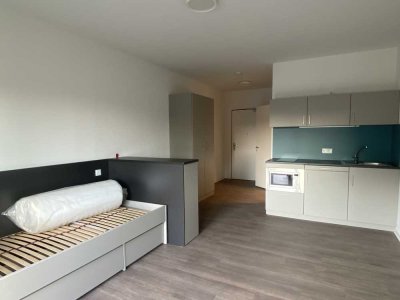 Neubau möblierte 1-Zimmer Wohnung im 2. OG mit Balkon in Bonn