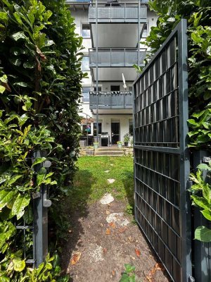 Moderne Erdgeschosswohnung mit Terrasse – nur 800 m vom Wasserskisee Elsen!