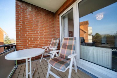 Helle und möblierte 2-Raum-Wohnung mit Balkon in Heiligenhafen