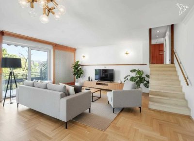 IHR TRAUMPENTHOUSE WARTET � 5-Zimmer, Terrasse & Luxus pur direkt am Kurpark in Wiesbaden!