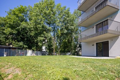 ERSTBEZUG "ein viertel grün" - Willkommen in Ihrem neuen Zuhause - 4- Zimmer Gartenwohnung in Wr. Neustadt mit 2 Tiefgaragenstellplätzen - provisionsfrei