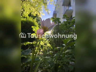 Tauschwohnung: Altbauwohnung mit Garten