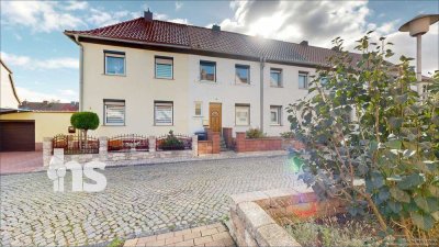 PROVISIONSFREI: Reihenmittelhaus in Lutherstadt Eisleben – modernisiert & familienfreundlich