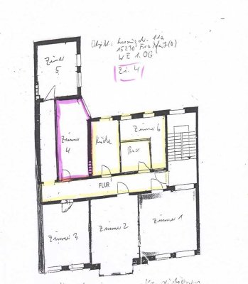 Tolle 5 Zimmer- Wohnung zum wohlfühlen !