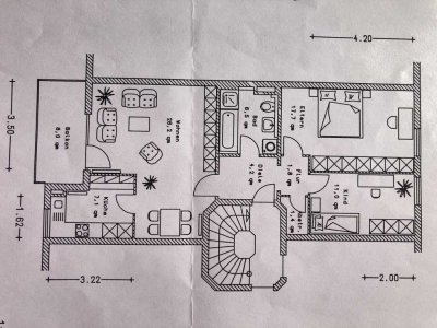 Helle, gepflegte 3-Zimmer-Wohnung in Bad Abbach