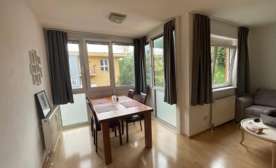 Möblierte 1-Zimmer-Wohnung, einzugsbereit!
