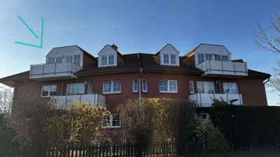 Charmante, helle 3-Zimmer-Dachgeschoss Wohnung mit Einbauküche in Weyhe