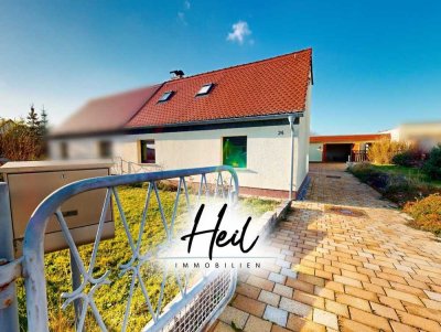 Doppelhaushälfte in Grimma mit Ausbaupotenzial & großem Grundstück