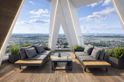 Exklusive Eigentumswohnungen- 2 Zimmer Dachgeschosswohnung mit Terrasse
