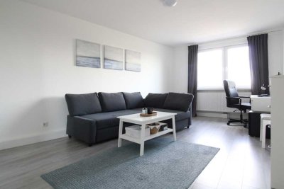 Perfekt für Singles oder Pendler!
Vollmöblierte 1-Zimmer Wohnung