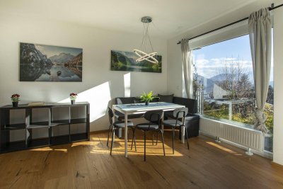 Zweistöckige, ruhige Gartenwohnung in Hötting mit traumhaften Stadtblick