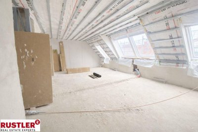 Moderne 4-Zimmer-Dachgeschossmaisonette mit Galerie und Terrassen