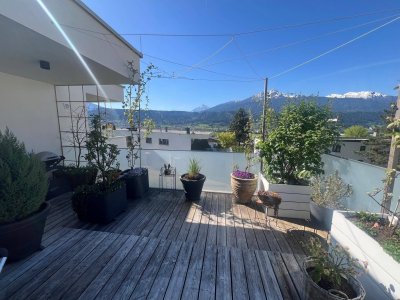 Moderne 5-Zimmer-Terrassenwohnung mit Dachterrasse, Top-Ausstattung und idealer Lage