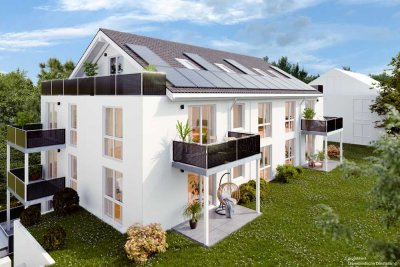 KfW 40 QNG Neubau: 2-Zimmerwohnung in Böblingen mit sonniger Terrasse