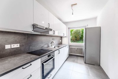 Geschmackvolle 2-Raum-Erdgeschosswohnung mit Balkon und EBK in Nürnberg