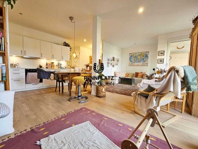 WE1| Neuwertige 2-Zimmer-Wohnung mit Privatgarten und Terrasse im Inneren Westen. Frei ab 01.11.