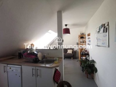 Tauschwohnung: Dachgeschoss Wohnung im Kreuzviertel (groß und günstig)