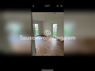 Tauschwohnung: Neubauwohnung in ruhiger Gegend