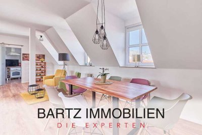 Modernisierte 2-Zimmer-Wohnung mit toller Dachterrasse in zentraler Lage