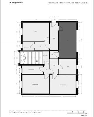 Praktisch geschnittene 2 Zimmerwohnung
