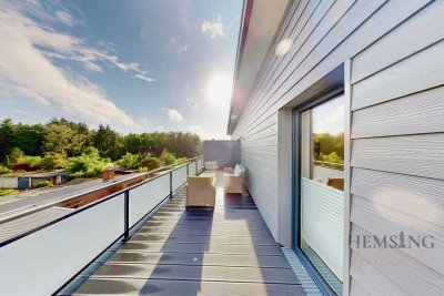 Wohnen über den Dingen – Möblierte 2-Zimmer-Penthousewohnung mit sonniger Dachterrasse