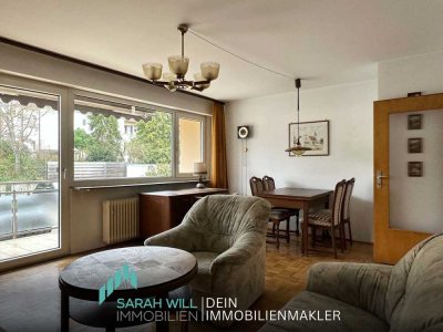 3-Zimmer Hochparterre Wohnung mit Garage u. Balkon in ruhiger, attraktiver Lage Hambacher Höhe