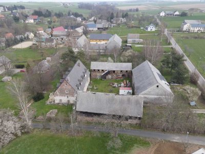 Denkmalgeschützter Vierseitenhof mit großem Grundstück - 2 km bis A4 AST Berbersdorf