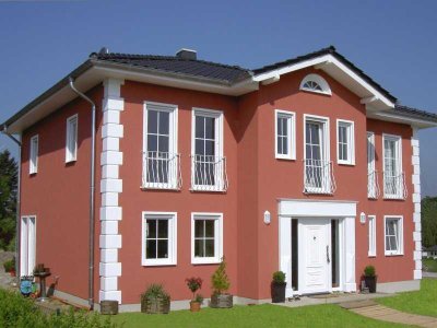 Grdst. inkl.: Bezugsfertige „Südstaaten-Villa“ ohne Eigenleist.! 5 Zimmer, Grundriss variabel