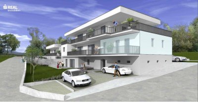 2-Zimmer-Wohnung mit großem Balkon - Design trifft Panorama