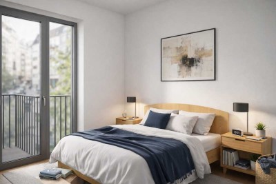 SCHÖNEBERG / KREUZBERG: BESTE LAGE: ERSTBEZUG im LUXUS Neubau: 3-4-Zimmer-Whg + 3 Bäder und Balkon