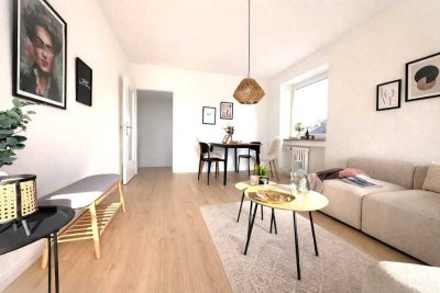 **Leer und Provisionsfrei** 2-Zi.-Wohnung Stellplatz Abstellraum