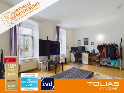 Märchenhaft investieren: renditestarke & gepflegte 1-Zimmer-Wohnung im Ludwigsburger Zentrum