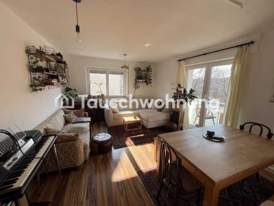 Tauschwohnung: 3-Zi-Wohnung mit zwei Balkonen am Neckar zum Tausch