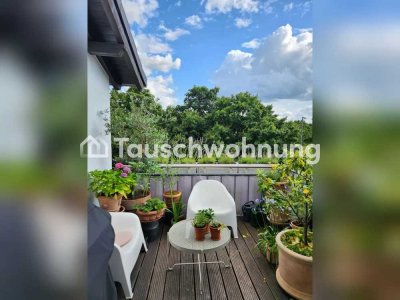 Tauschwohnung: Lichtdurchflutete Maisonette in Poll