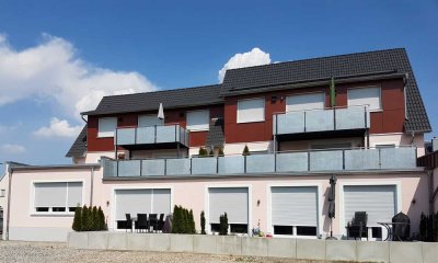 Schöne, renovierte 3-Zimmer-Wohnung mit großer Dachterrasse in Gerlenhofen