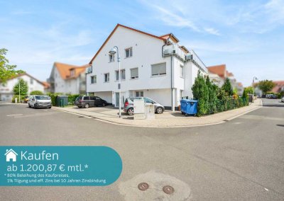 Stilvolle 3-Zimmer-Wohnung in Flörsheim mit Stellplatz in gefragter, moderner Wohnanlage