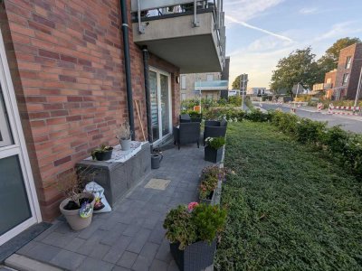 Stilvolle 2-Zimmer-Erdgeschosswohnung mit Terrasse in Goch-Neuseeland
