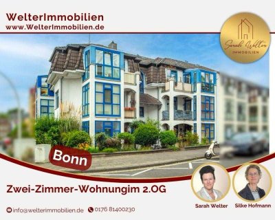 In attraktiver Lage. Kapitalchance - 2-Zimmer-Wohnung mit Balkon und Garage