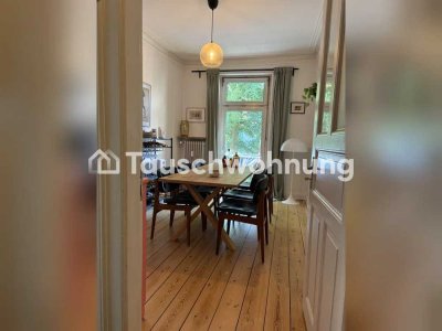 Tauschwohnung: 4 Zimmer Altbau, 65qm, Eppendorfer Baum, Balkon
