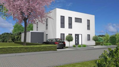 Düsseldorf- 1a-Villenlage, exclusive Villa  im Bauhausstil mit großem Grundstück