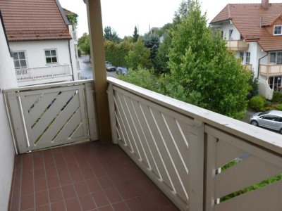 1-Zimmerwohnung im DG mit Balkon in ruhiger Lage von Niederau/ OT Ockrilla