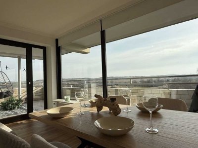 Sonnenterrasse & grüner Panoramablick für glückliches Wohnen