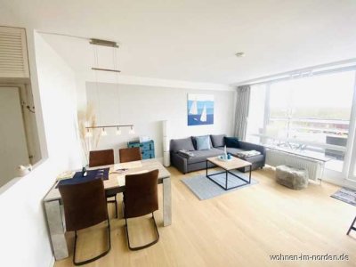 Kiel-Schilksee Olympiazentrum: Moderne 1,5-Zimmer-Wohnung mit Südbalkon & Parkplatz