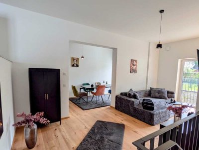 Möblierte XL-Maisonette 103m² mit 151m² Privatgarten Süd | all-incl 3.172€ |