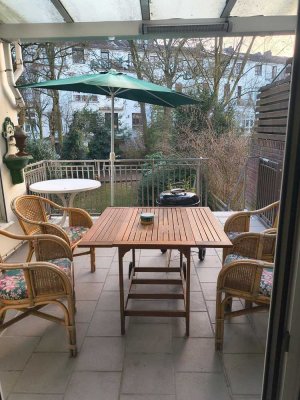 Große 2,5-Zimmer-Wohnung mit Terrasse und Garten in Bremen-Schwachhausen/Gete