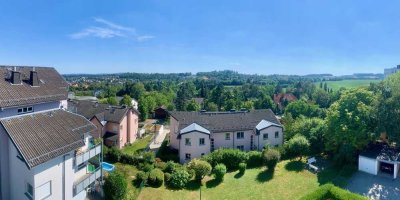 Moderne 3 Zimmerwohnung über 2 Etagen ( Maisonette ) in Hof * mit Weitblick